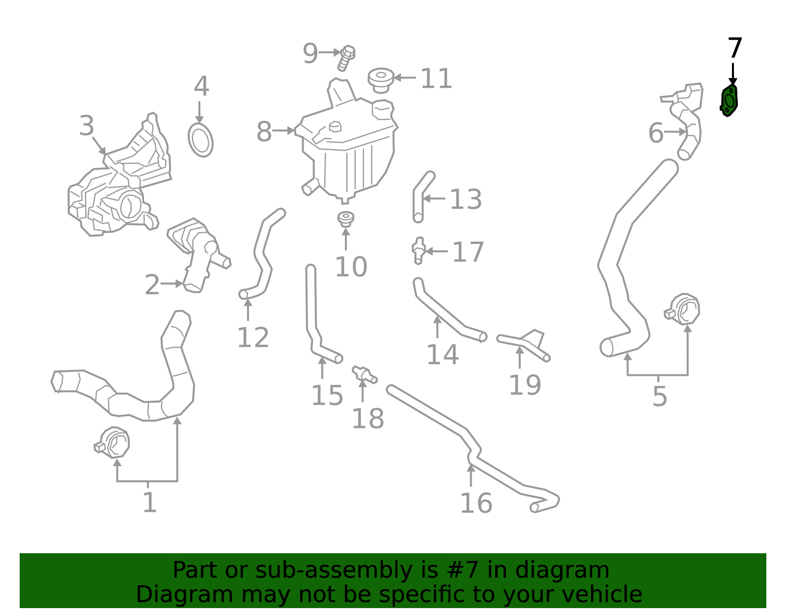 16341-F2010 - Gasket 2019-2026 Toyota | Parts Performance Toyota
