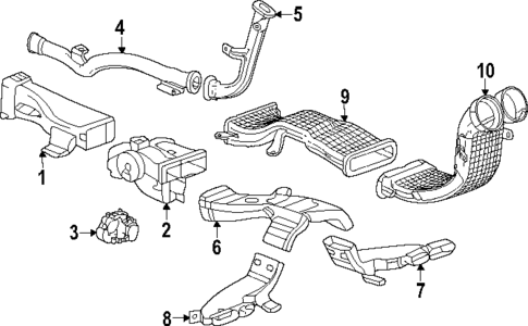 Ducts for 2024 Chevrolet Blazer EV #0