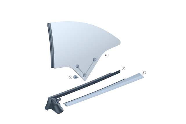 236670520064 - : Sealing Rail for Mercedes-Benz Image