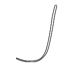 51415A47499 - Body: Seal Strip for BMW: 430i Gran Coupe, 430i xDrive Gran Coupe, i4, M440i Gran Coupe, M440i xDrive Gran Coupe Image