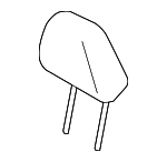 64061FL011VH - Body: Headrest for Subaru: Crosstrek Image