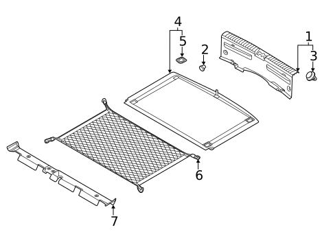 Interior Trim - Rear Body for 2025 Kia Soul #0