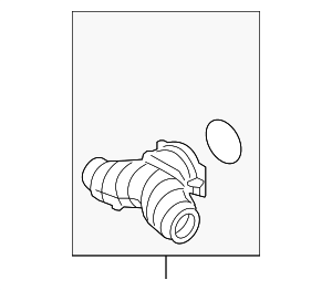 95811074240 - Engine: Turbocharger Intercooler Pipe for Porsche Image