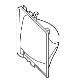 95857564221 - Cooling System: Rear Duct for Porsche: Cayenne Image