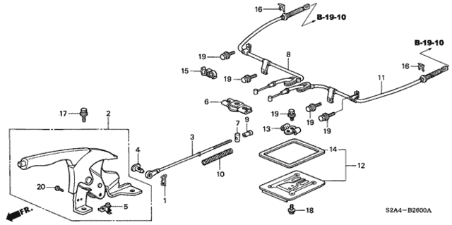 Parking Brake for 2007 Honda S2000 #0
