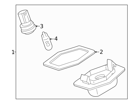 Bulbs - Chassis for 2001 Mazda MPV #2