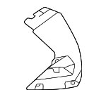 51118065321 - Body: Upper Guide for BMW: 530e, 530e xDrive, 530i, 530i xDrive, 540i, 540i xDrive, M5, M550i xDrive Image