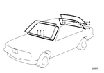 51311962985 - Vehicle Trim: Weatherstrip for BMW Image
