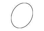 9769034340 - HVAC: A/C Refrigerant Line O-Ring for Hyundai Image
