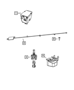 68018274AH - Electrical: Control Module Receiver for Mopar Image