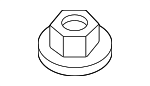 7129905411 - Body: Bracket Nut for BMW: 228i Gran Coupe, 228i xDrive Gran Coupe, 230i, 230i xDrive, 328d xDrive, 328i xDrive, 330i xDrive, 430i, 430i xDrive, 530i, 530i xDrive, 535i GT, 535i GT xDrive, 540i xDrive, 550e xDrive, 550i GT, 550i GT xDrive, 640i xDrive Gran Turismo, 740i, 740Ld xDrive, 740Li, 740Li xDrive, 750e xDrive, 750i, 750i xDrive, 750Li, 750Li xDrive, 760i xDrive, 760Li, ActiveHybrid 7, i3, i3s, i4, i5, i7, i8, iX, M2, M235i xDrive Gran Coupe, M240i, M240i xDrive, M4, M440i, M440i xDrive, M440i xDrive Gran Coupe, M5, M8, X1, X2, X3, X4, X6, XM, Z4 Image