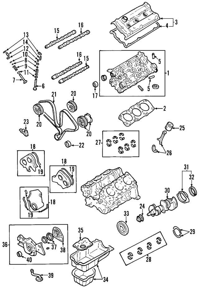 2131339000 - : Rear Cover for Kia Image