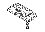 6M103602P - Engine: Lower Oil Pan for Audi Image