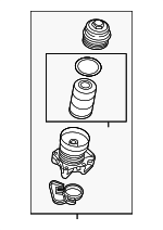 6M115401M - Engine: Oil Filter Housing for Audi Image