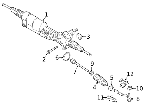 Steering Gear & Linkage for 2025 Porsche Macan #0