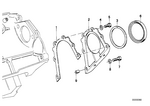 11141250073 - Engine: Gasket Asbestos Free for BMW Image