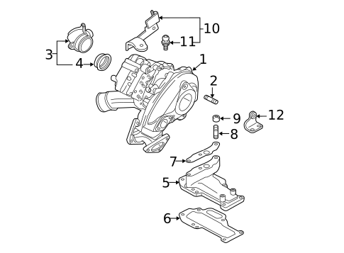 Turbocharger & Components for 2016 Audi A8 Quattro #0