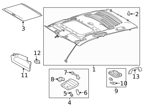 Sunroof for 2021 Toyota Tundra #0