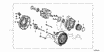 311125X6J01 - : Bearing, Front for Acura Image