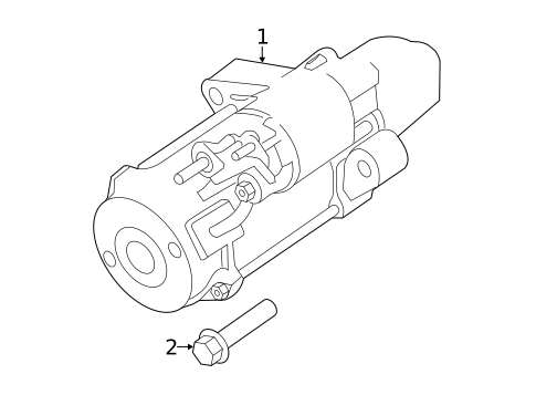 Starter for 2019 INFINITI QX30 #0