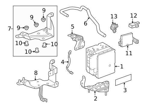 ABS Components for 2025 Lexus LC500 #0