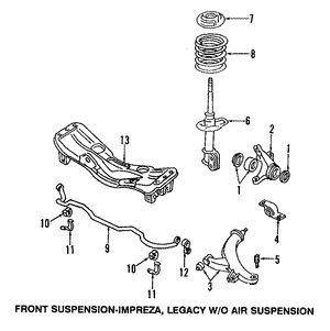 Front Suspension for 1996 Subaru Legacy | OEM Parts Online
