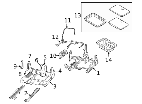 Tracks & Components for 2017 Dodge Journey #0