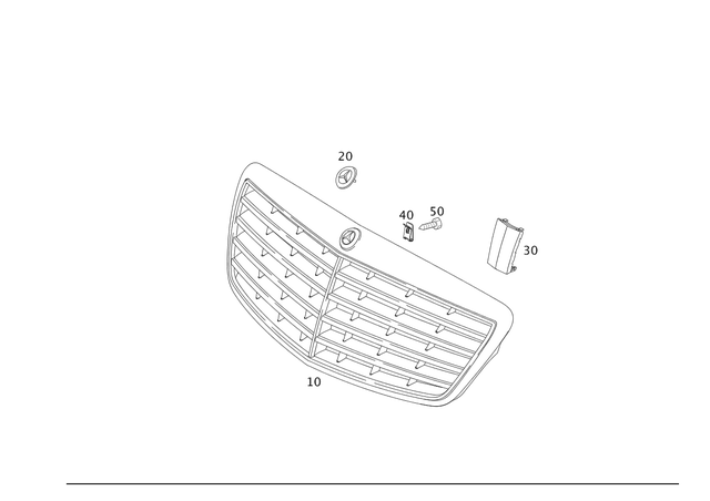 9908856 - Attachment Parts: Spring Nut for Mercedes-Benz Image image