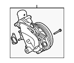LR097165 - Cooling System: Water Pump Assembly for Land-Rover Image