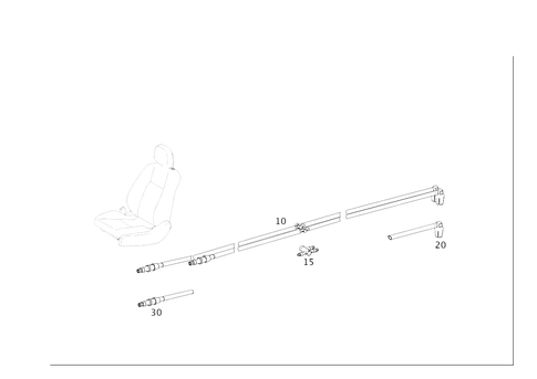 Orthopaedic Front Backrest for 2018 Mercedes-Benz CLS63 AMG S #0