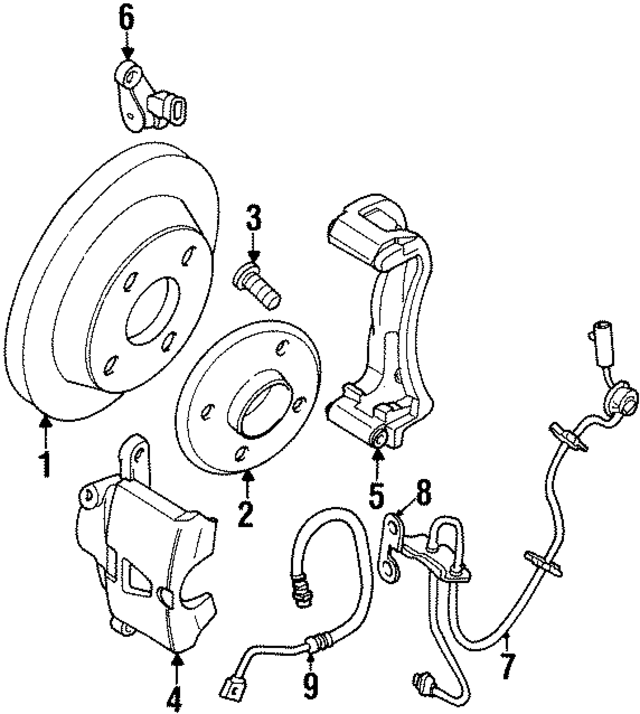 21011781 - : Brake Hose for GM Image