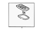 8124012090B0 - Electrical: Dome Light for Toyota Image image