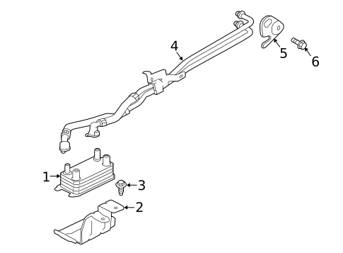 Oil Cooler for 2020 Jaguar XE #0