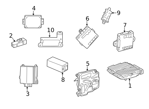 Powertrain Control for 2016 Mercedes-Benz GL63 AMG #1