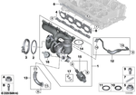 11658629966 - Engine: Rp Exhaust Turbo.W/Exhaust Manifold for BMW Image