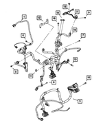 5114431AA - Electrical: Engine Wiring for Mopar Image