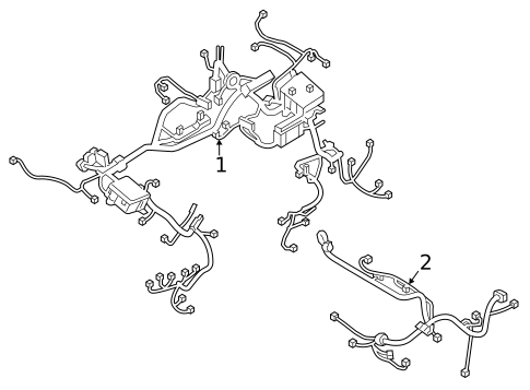 Wiring Harness for 2014 Nissan LEAF #0