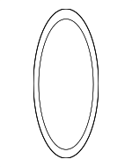 2816527800 - Engine: Air Mass Sensor O-Ring for Hyundai: Elantra, Kona, Santa Cruz, Santa Fe, Sonata, Tucson Image