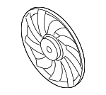 1J0959455R - Cooling System: Fan &amp; Motor for Audi Image