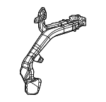 68430450AC - Body: Side Duct for Mopar Image