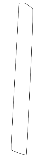 5315660080 - Body: Side Seal for Toyota Image