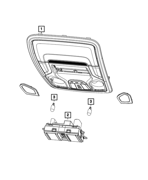 Lamps, Interior and Exterior for 2021 Ram 3500 #61