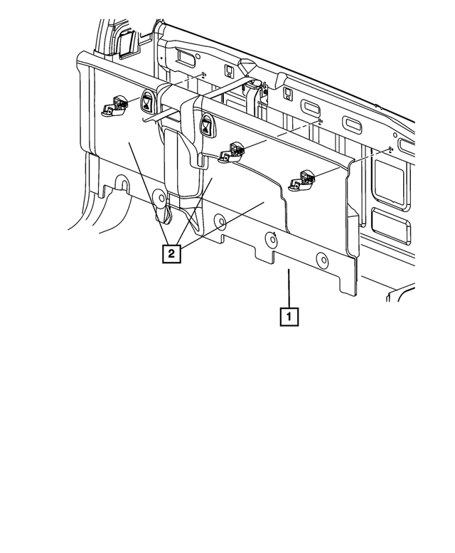 « 5HG29DX9AC – Interior Trim : Vêtements Patere pour Mopar Image »