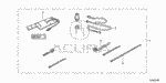 62205WVA00 - Body/Air Conditioning: HEATER KIT for Acura Image