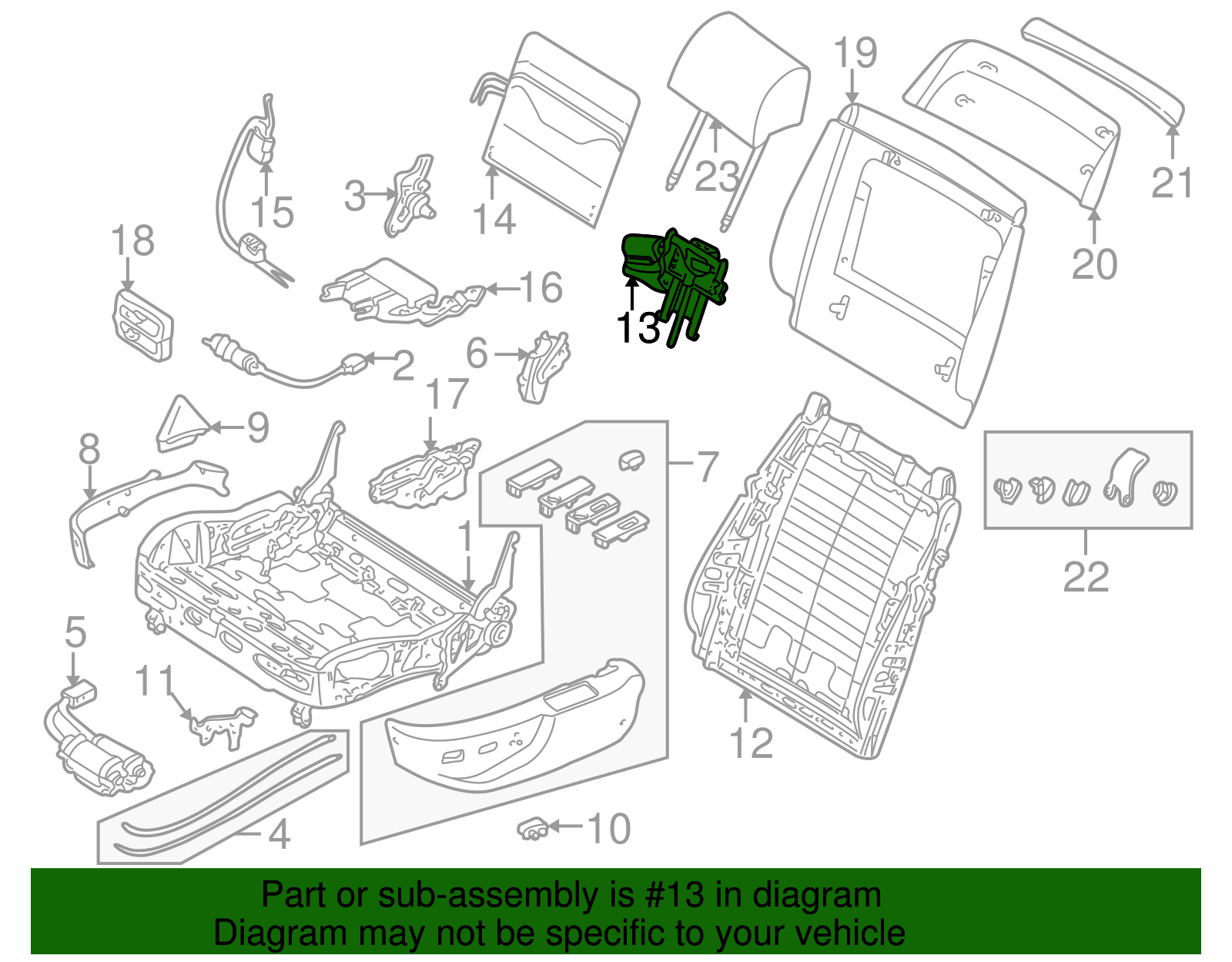 Headrest Guide - BMW (52-10-7-010-145)