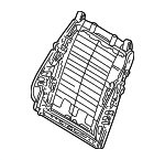 52108261081 - Body: Seat Back Frame for BMW: 525i, 528i, 530i, 540i, 740i, 740iL, 750iL, M5 Image