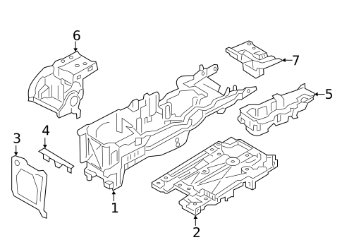 Front Console for 2025 Volvo XC60 #1