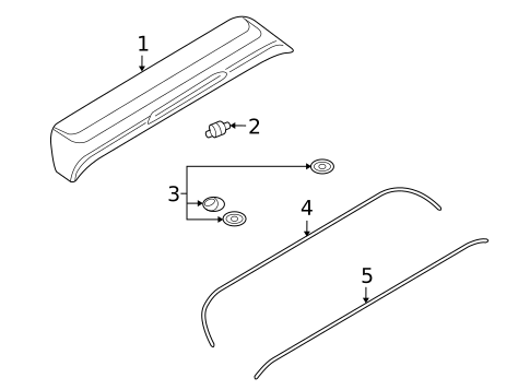 Spoiler for 2007 Saab 9-3 #1