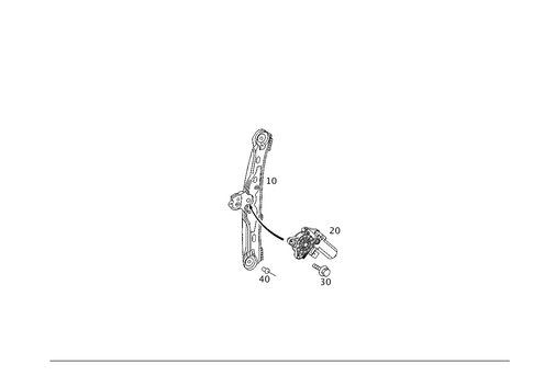 Window Regulator for 2003 Mercedes-Benz C32 AMG #0
