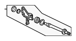 44500TE1A10 - Suspension: Intermediate Shaft for Honda: Accord Image